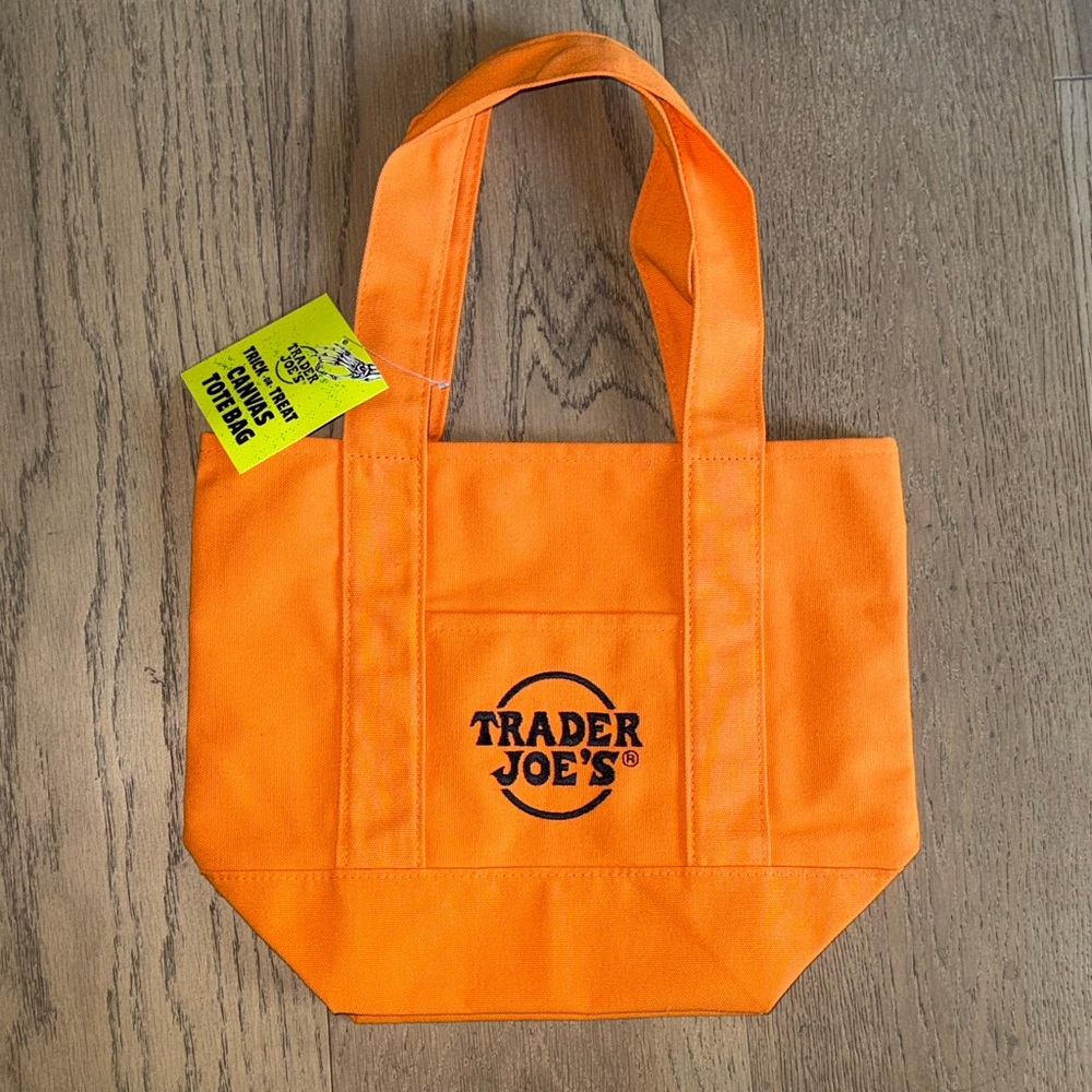 Orange Halloween Trader Joe’s Tote